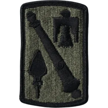 Nášivka Nášivka US Army 45th Field Artillery Brigade - olivová-černá