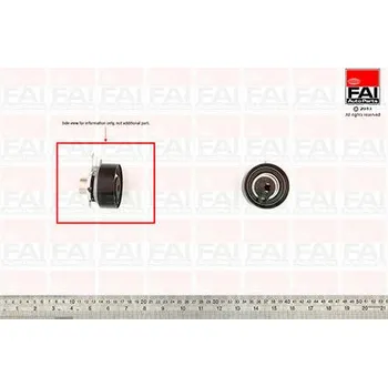 Napínací kladka, ozubený řemen FAI AutoParts T9398