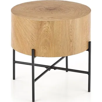 Konferenční stolek Konferenční stolek BIJOU 2, dub/černá + vyzvednutí ZDARMA