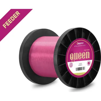 Delphin QUEEN Feeder / růžový Velikost: 0,25mm 5,0kg 5000m