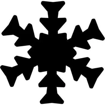 NO NAME Ozdobná děrovačka, 16 mm, vločka 28202