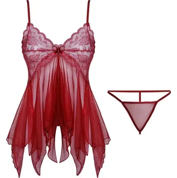 Body Erotické krajkové prádlo pro ženy | Sexy spodní prádlo, Dámské body - Červené víno,Jedna velikost