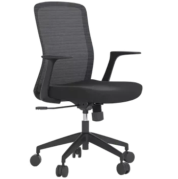 KEVIN - B židle kancelářská, černá