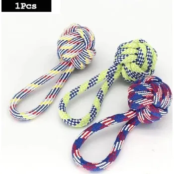 Hračka pro psa Hračka pro psy s bavlněným lanem | bavlněná psí hračka - C6 18 cm