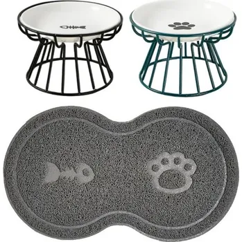 Miska pro psa Miska pro psy a kočky s ochranou krku | miska pro domácí mazlíčky - A