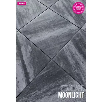 Venkovní dlažba FEROBET MODERN MOMENTS 30 × 30 × 6 cm NOVINKA !!! Patentovaná dlažba Standard MOONLIGHT
