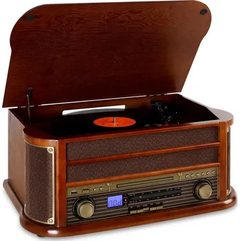 Hi-Fi komponenty Auna Belle Epoque 1908, retro stereo, bluetooth, USB, CD,MP3 (10021696)