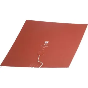 Topná rohož Silikonová topná rohož 396 W 300 x 300mm 240 V AC