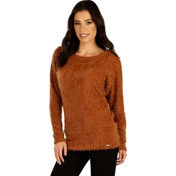 Dámský svetr Dámský teplý svetr LITEX měděný S
