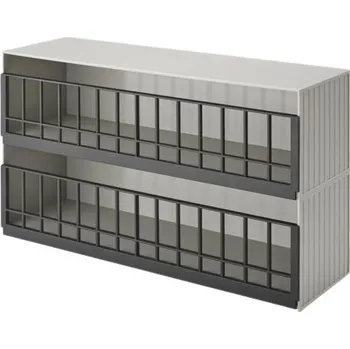 Úložný box YAMAZAKI Úložný box na hračky Tower 5808, šedý