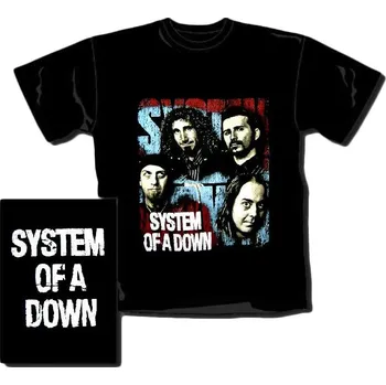 pánské triko System Of A Down - faces