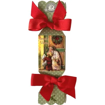 Koupelová kosmetika Soap Mýdlo vánoční balené s mašlí 20g - Veselé Vánoce