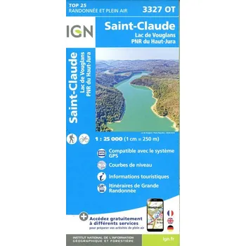 3327OT St-Claude.Lac de Vouglans.PNR du Haut Jura