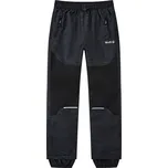 Dětské šusťákové kalhoty, zateplené - Wolf B2470, tmavě šedá / žíhání Barva: Šedá tmavě, Velikost: 116