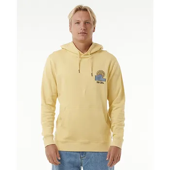 Pánská mikina Mikina Rip Curl SWC HAYS AND RAZED HOOD Straw velikost XL