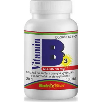Nutristar Niacin vit. B3 100 tablet