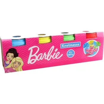 Modelovací hmota Alltoys Modelína Barbie 4x140 g