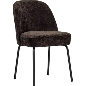 Jídelní židle WOOOD Tmavě hnědá čalouněná jídelní židle Tergi