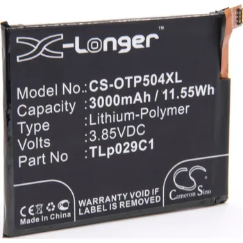 Baterie pro mobilní telefon VHBW Baterie pro Alcatel A30 Fierce / OT-5049S, 3000 mAh