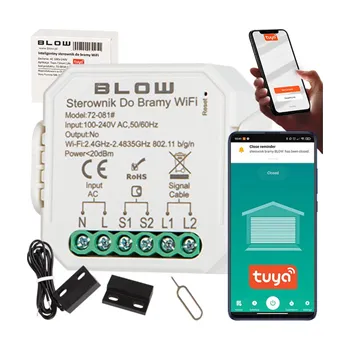Smart dálkové ovládání pro vrata a brány BLOW 72-081, WiFi TUYA