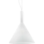 Ideal Lux COCKTAIL SP1 BIG závěsné svítidlo 1x E27 60W bez zdroje 35cm IP20, bílé