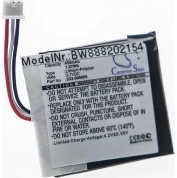 Audio kabel VHBW Baterie pro Logitech H820e, 450 mAh