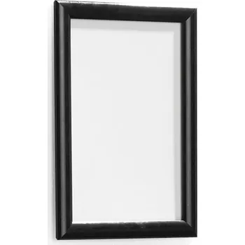 Zaklapávací rám, A4, černá