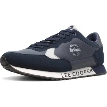 Pánské tenisky PÁNSKÉ TENISKY LEE COOPER LCJ-24-03-3009 MODRÁ Barva: MODRÁ, Velikost: 42