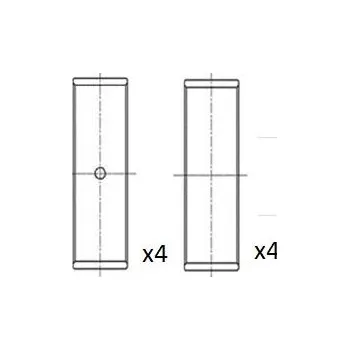 Ojnice Ojniční ložisko FAI AutoParts BB2022-STD