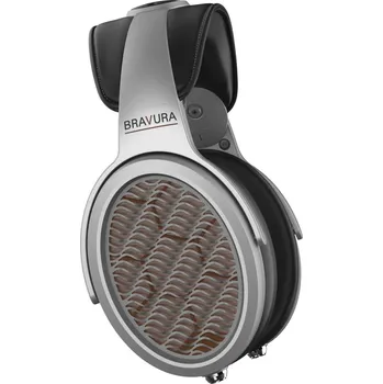 Sluchátka Warwick Acoustics Bravura Silver (HighEnd audiofilská elektrostatická sluchátka s unikátní laděnou HPEL laminátovou membránou.)