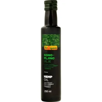 Rostlinný olej Biorganic Olej konopný BIO 250 ml