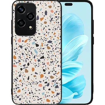 Pouzdro na tablet VSECHNONAMOBIL 88729 MY ART Ochranný kryt pro Honor 200 Lite BEIGE TERRAZZO (162)