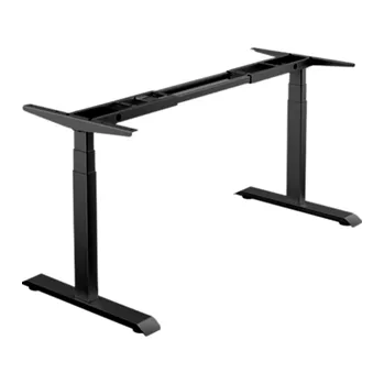 Psací stůl Elektricky výškově stavitelný podstavec pro ergonomický stůl SAPRO ERGO-A2T1, 2 motory, 58-122cm, černý