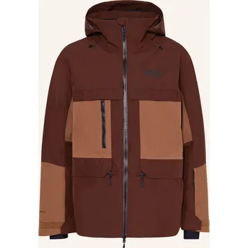 Picture Pánská Lyžařská Bunda Dugnad, tmavě hnědá / světle...