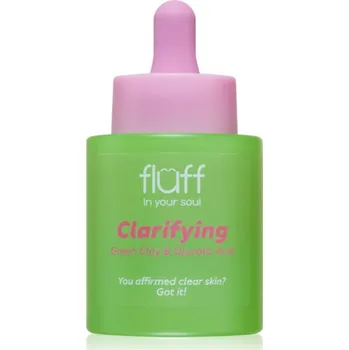 Pleťové sérum Fluff Clarifying pleťové sérum s jílem 30 ml