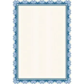 Galeria Papieru diplomy Falbala modrá 170g, 25ks