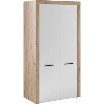 Šatní skříň Šatní skříň 2D LODOSA dub artisan/bílá