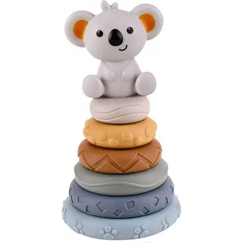 WOOPIE Senzorická skládací pyramida a kousátko Koala