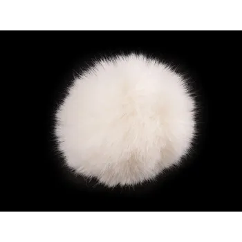 Kožešinová bambule s poutkem Ø12 a 14 cm