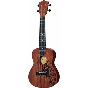 Ukulele Harley Benton Harley Benton Kahuna-C Flower koncertní ukulele