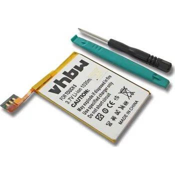 Audio kabel VHBW Baterie pro Apple iPod Touch 5G, 1030 mAh