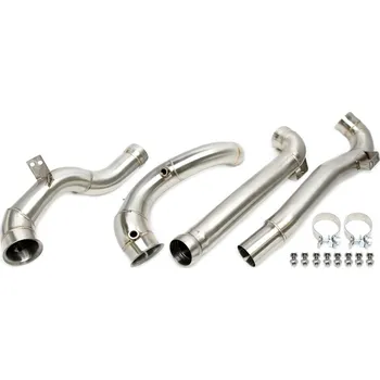 Turbodmychadlo TA Technix downpipe bez katalyzátoru Mercedes AMG GT + S + C + R (190, 2014-2021) motor M178, výfuk 70 mm