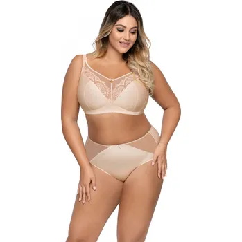 Podprsenka Ava 1691/1 Maxi měkká podprsenka s kosticí černá 80J