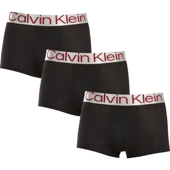 Pánské oblečení 3PACK pánské boxerky Calvin Klein černé (NB3074A-Q09) M NB3074A-Q09 Možnost vrácení zboží ZDARMA do 120 dnů!