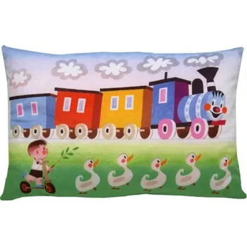 Polštář Moravská Ústředna Brno, Polštář Mašinka-husy, 45x30cm