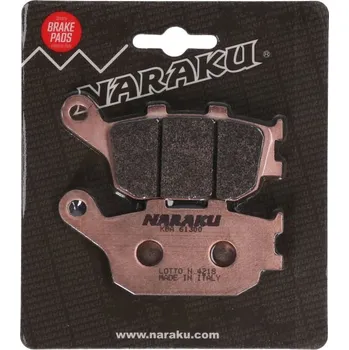 Brzda pro motocykl Naraku Brzdové destičky 0470 sint. NK430.50/S