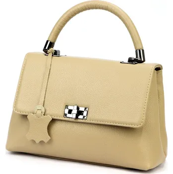 Kabelka Kožená kabelka Luka béžová KZ2255113