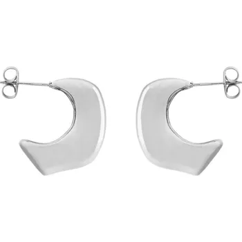 Náušnice franco bene Pokroucené náušnice - stříbrné | 338