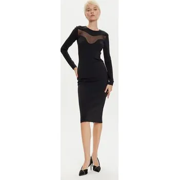 Dámské šaty PINKO Koktejlové šaty 103844 A208 Černá Slim Fit 38