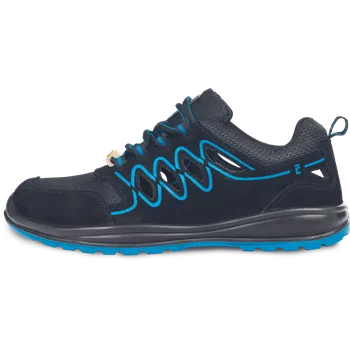 Pracovní obuv CERVA Obuv RAVEN SPORTY S1P ESD SR sandál s ocelovou tužinkou a stélkou 02030172C4041 Modrá 41